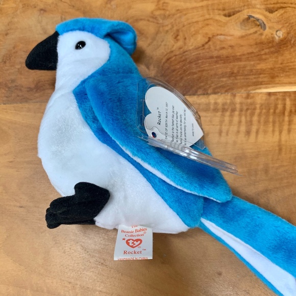 rocket beanie baby 1998